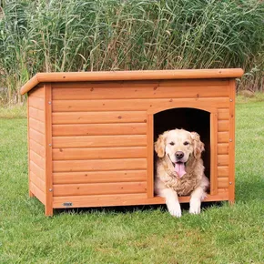 Hundehütte, Holz, Flachdach, L 116x82x79 cm TRIXIE
